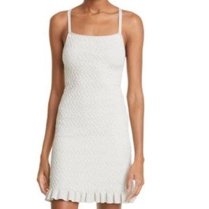 Club Monaco strappy texture dress